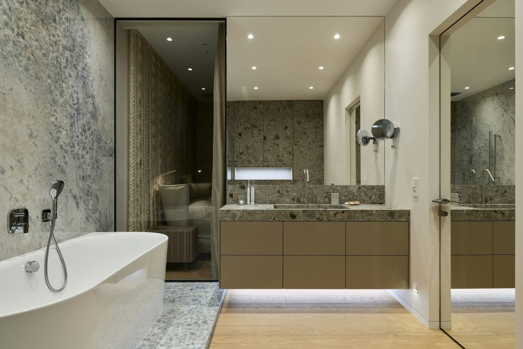 Premium bathroom renovation completed by Moretti Bathroom Renovations in South Sydney